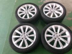 フォルクスワーゲン ゴルフ7純正ホイール+YOKOHAMA BluEarth-GT AE51 225/45R17 94W