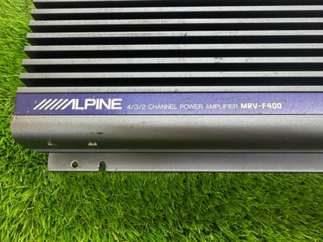 ALPINE MRV-F400 4chパワーアンプ 1995年モデル