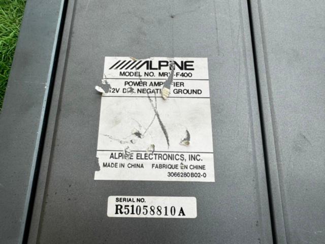 ALPINE MRV-F400 4chパワーアンプ 1995年モデル