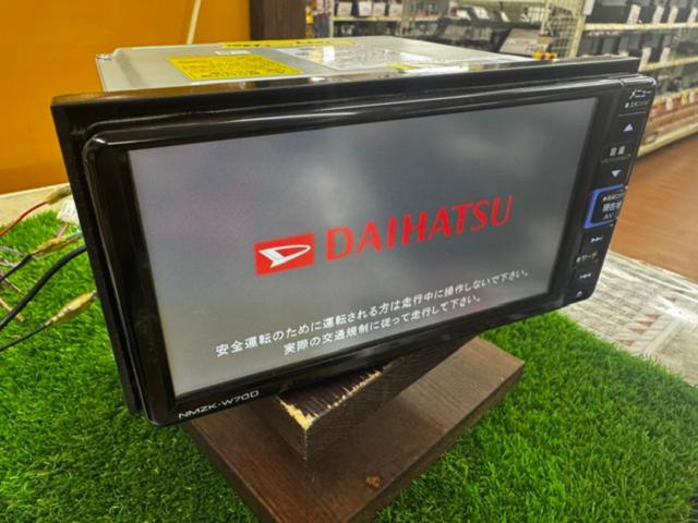 ダイハツ純正 NMZK-W70D 4×4フルセグ/CD/DVD/SD/USB/Bluetooth(オーディオ・ハンズフリー)/MP3/WMA 2020年製 ★地図データ2022年★