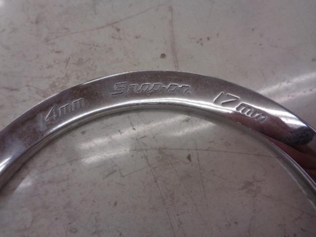 Snap-on フランクドライブ 12角 ハーフ ムーン レンチ 14-17mm