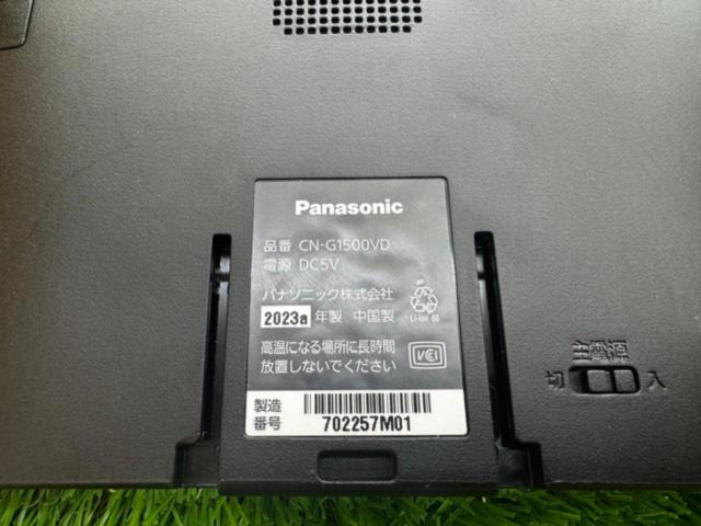 Panasonic CN-G1500VD ポータブルナビゲーション 2021年モデル ★地図データ2023年★