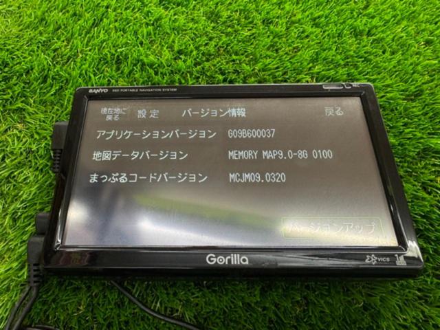 SANYO Gorilla NV-SD630DTA ポータブルナビゲーション 2010年モデル