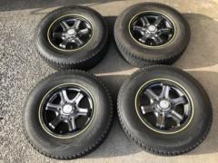 【黄】weds ADVENTURE KEELER FIELD + DUNLOP WINTERMAXX SV01 195/80R15 107/105L LT