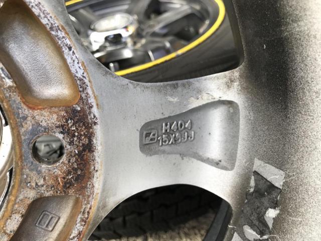 【黄】weds ADVENTURE KEELER FIELD + DUNLOP WINTERMAXX SV01 195/80R15 107/105L LT