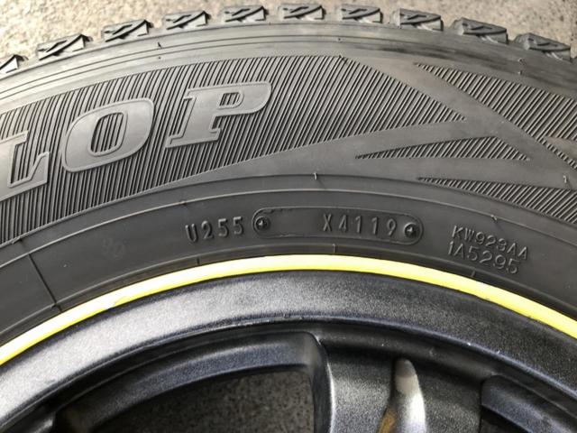 【黄】weds ADVENTURE KEELER FIELD + DUNLOP WINTERMAXX SV01 195/80R15 107/105L LT