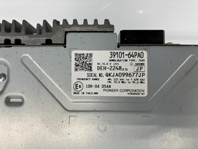 SUZUKI純正 異形型オーディオ 39101-64PA0/DEH-2248zs 【エブリイ/DA17V】
