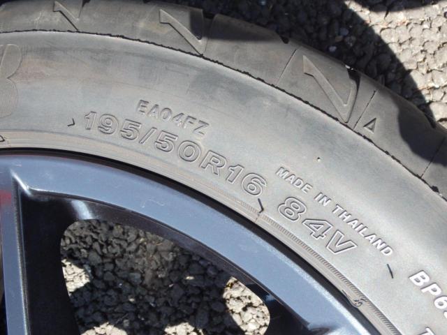 Mazda
ND series Roadster late model genuine wheels +
BRIDGESTONE
POTENZA
Adrenalin
RE004
196/50R16
84V