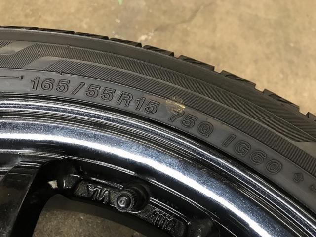 HOT STUFF G.speed G-04 + YOKOHAMA iceGUARD iG60 165/55R15 75Q