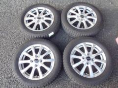 HOT STUFF Exceeder EX10+DUNLOP WINTERMAXX WM03 155/65R14 75Q