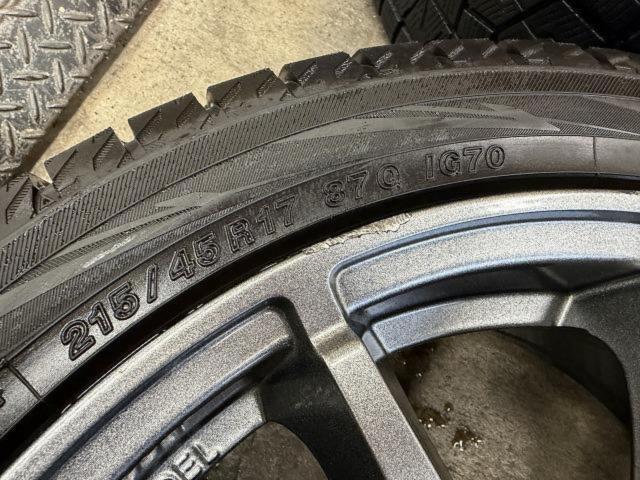 A-TECH SCHNEIDER StaG+YOKOHAMA iceGUARD 7 iG70 215/45R17 87Q