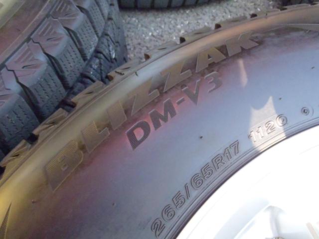 【黄】weds KEELER TACTICS+BRIDGESTONE BLIZZAK DM-V3 265/65R17 112Q