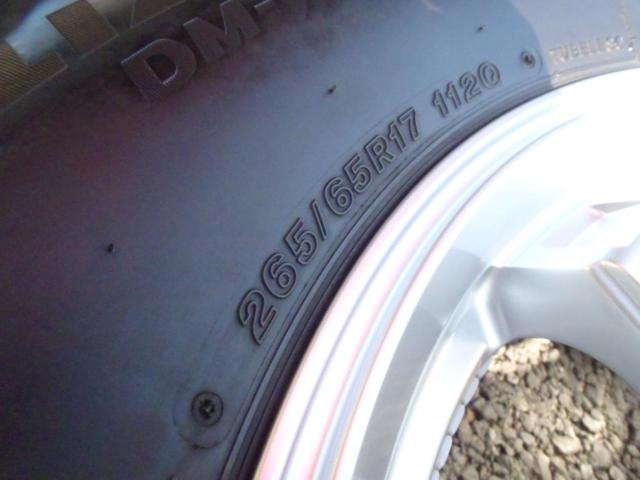 【黄】weds KEELER TACTICS+BRIDGESTONE BLIZZAK DM-V3 265/65R17 112Q