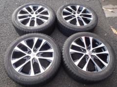 【黄】トヨタ 50系エスティマ アエラス純正ホイール + YOKOHAMA iceGUARD iG70 225/50R18 95Q