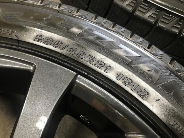 トヨタ (TOYOTA) クラウンエステート Zグレード純正ホイール + BRIDGESTONE BLIZZAK WZ-1 235/45R21 101Q