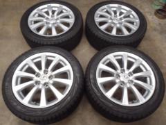 【黄】LEXUS GS 純正アルミホイール + YOKOHAMA iceGUARDiG70 245/45R17