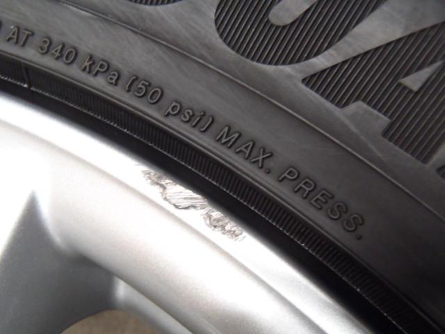 【黄】LEXUS GS 純正アルミホイール + YOKOHAMA iceGUARDiG70 245/45R17