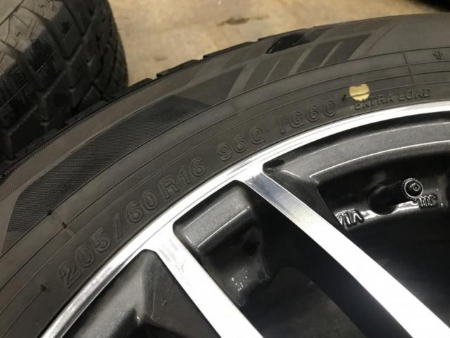 weds RIZLEY X7 + YOKOHAMA iceGUARD iG60 205/60R16 96Q