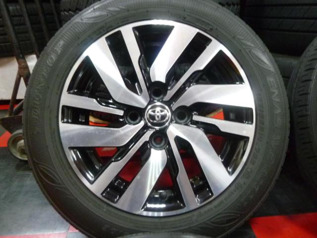 トヨタ純正 ルーミー カスタムG 前期 純正アルミ + DUNLOP ENASAVE EC300+