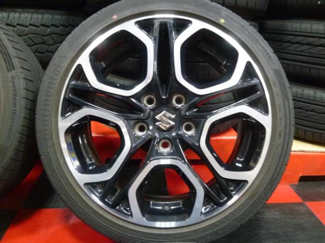 スズキ純正 ZC33S スイフトスポーツ 純正アルミ + Continental Conti Sport Contact 5