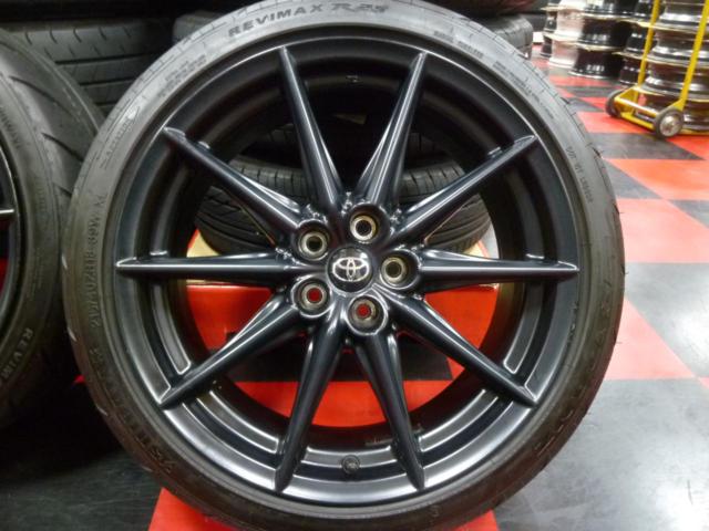 トヨタ純正 ZN8 GR86 RZグレード 純正アルミ + SHIBATIRE RYDANZ REVMAX R23