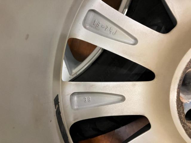 トヨタ ヴァンガード後期純正アルミホイール + BRIDGESTONE BLIZZAK DM-V3
