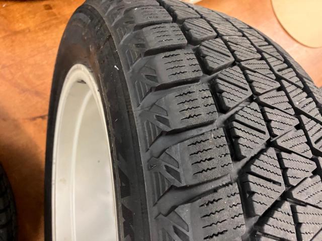 トヨタ ヴァンガード後期純正アルミホイール + BRIDGESTONE BLIZZAK DM-V3
