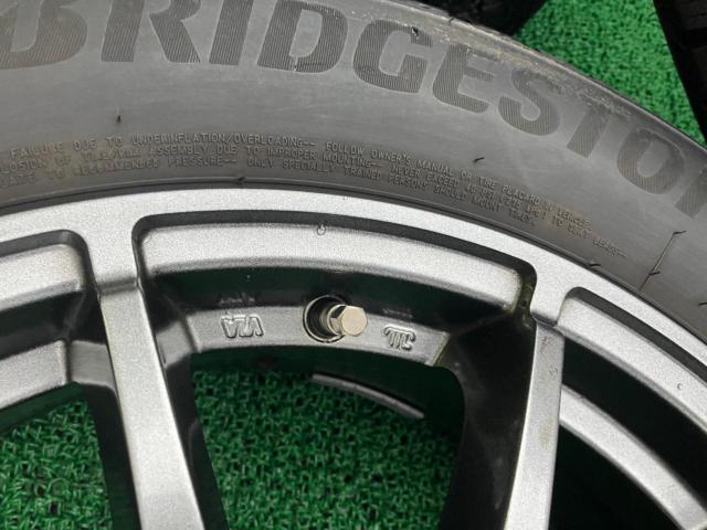 【A-TECH(エーテック)】SCHNEIDER(シュナイダー) CORSAGE PREMIUM LIGHT (5HOLE)+【BRIDGESTONE】BLIZZAK DM-V3