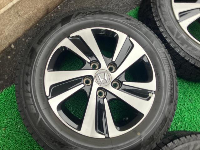 ホンダ純正(HONDA)  ホンダフリードGB5 純正アルミホイール  + BRIDGESTONE(ブリヂストン) BLIZZAK VRX3