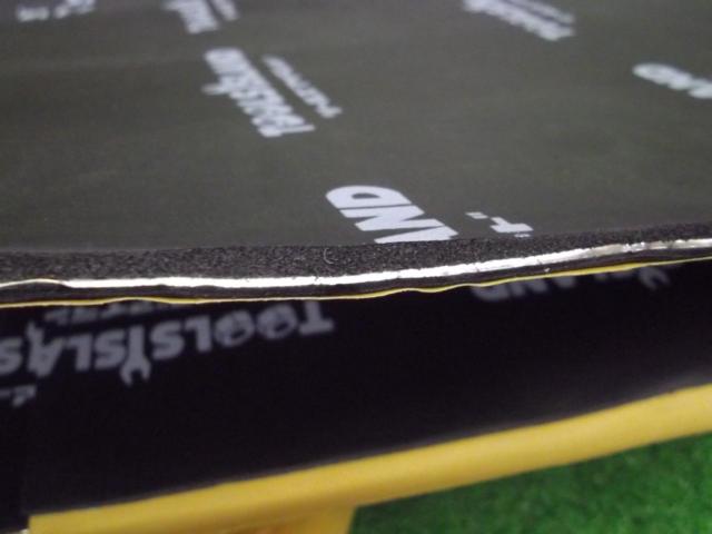 Toolsisland 3層構造 デッドニング デッドニングシート 390×245mm 厚さ5mm 制振材 防音 22枚