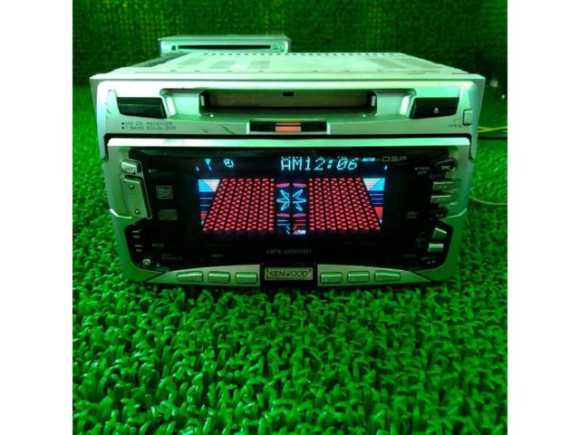 【ワケアリ・現状販売】KENWOOD MD+CDチューナー DPX-6100MD ※電源線欠品
