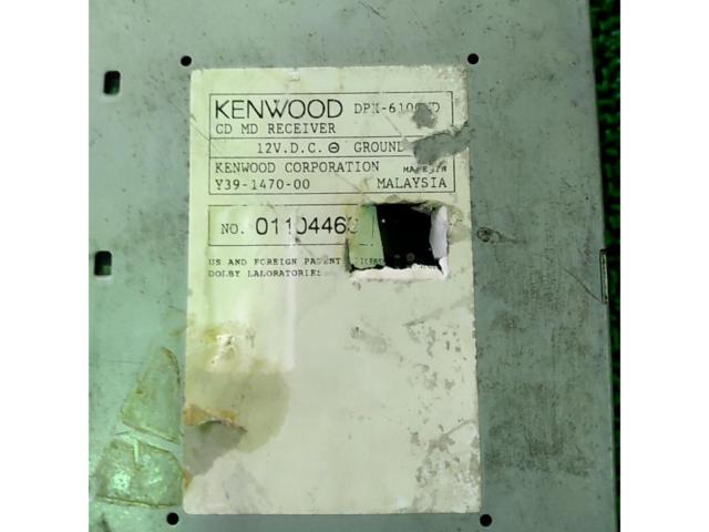 【ワケアリ・現状販売】KENWOOD MD+CDチューナー DPX-6100MD ※電源線欠品