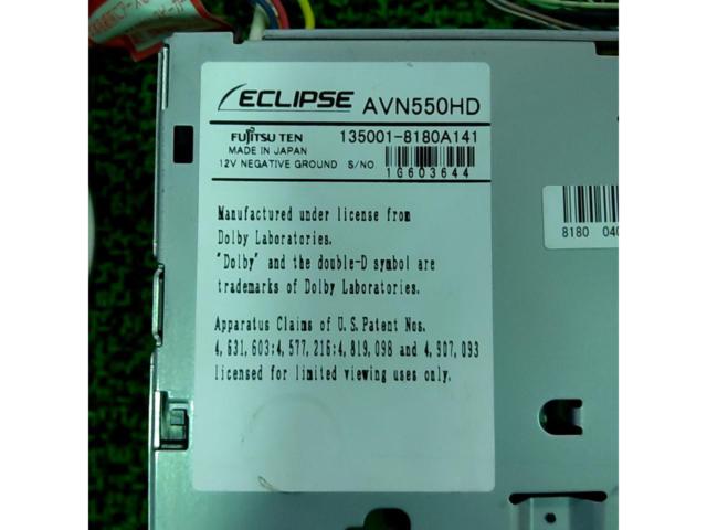 ECLIPSE AVN550HD