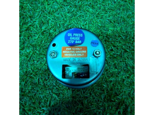 【ワケアリ・現状販売】AUTOGAUGE メーターのみ 油圧計