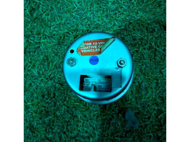 【ワケアリ・現状販売】AUTOGAUGE メーターのみ 水温計