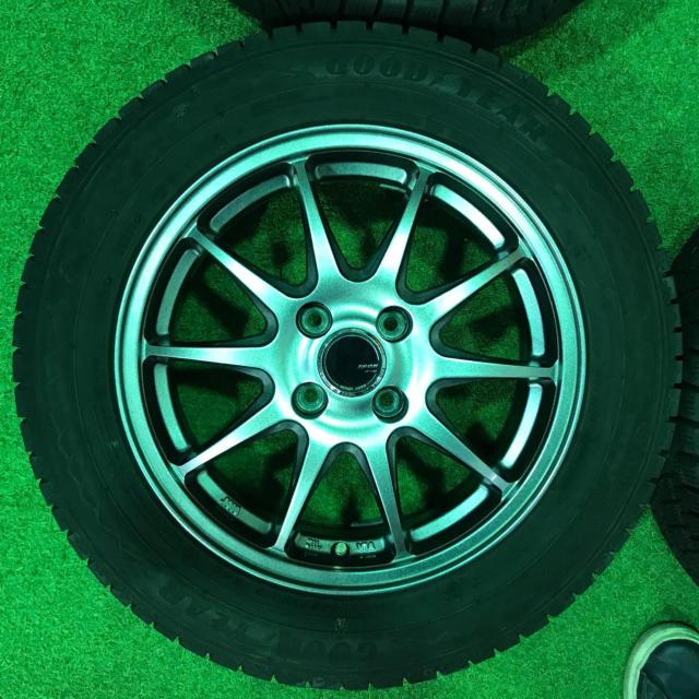 JAPAN SANYO ZACK(ザック)JP-202+GOODYEAR ICENAVI8 175/65R15 2023年製