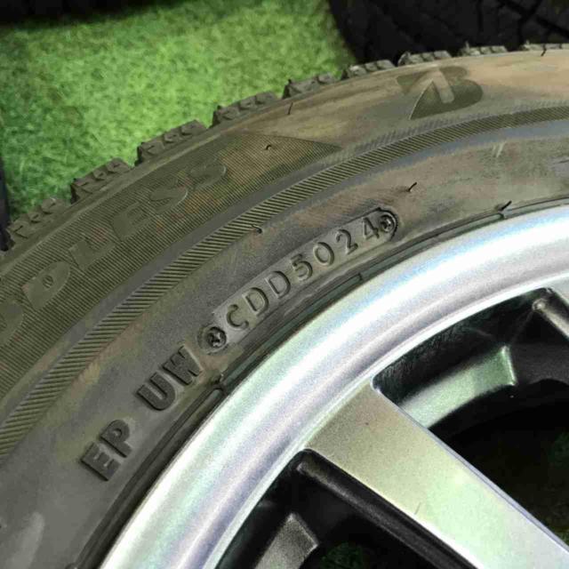 HOT STUFF Exceeder+BRIDGESTONE BLIZZAK VRX2 165/70R14 2024年製 4本セット