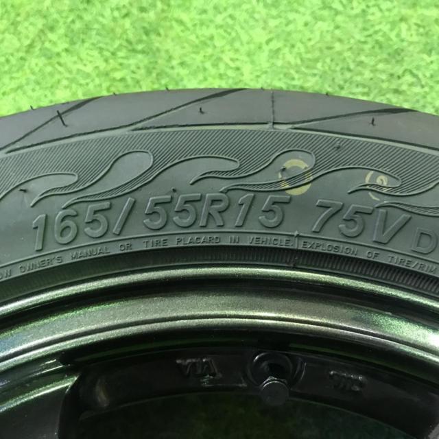 RAYS(レイズ)VOLK RACING(ボルク レーシング)TE37 SONIC+FINALIST 595EVO 165/55R15 2026年製