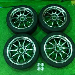 RAYS VOLK RACING CE28 18インチ 4本 + NITTO NT830plus 245/40R18 2023年製 4本