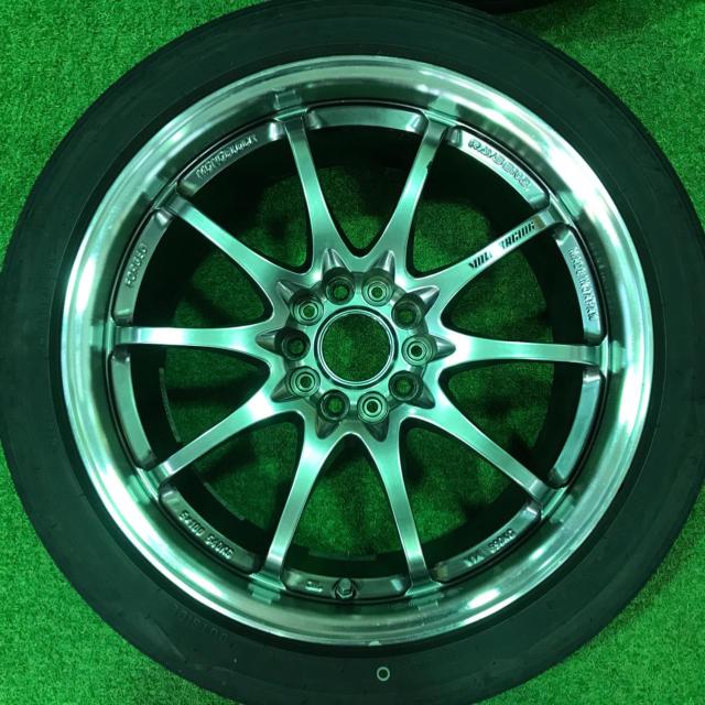 RAYS VOLK RACING CE28 18インチ 4本 + NITTO NT830plus 245/40R18 2023年製 4本