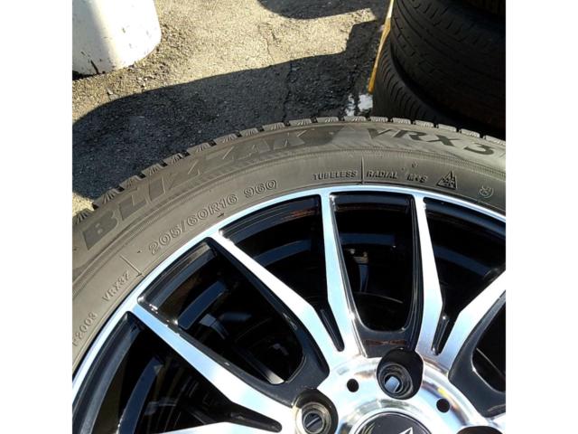 BEST Razee ブラックポリッシュ + BRIDGESTONE BLIZZAK VRX3
