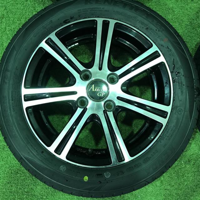 [未走行ラベル付き!]ARREEST GP + KENDA(ケンダ) KR203 155/65R14 2026年製 4本セット