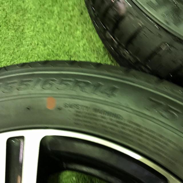 [未走行ラベル付き!]ARREEST GP + KENDA(ケンダ) KR203 155/65R14 2026年製 4本セット