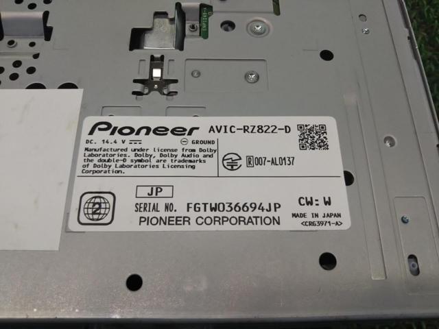 【carrozzeria】AVIC-RZ822-D ☆開封済み未使用品☆