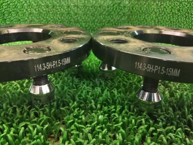 【Durax】ワイドトレットスペーサー M12xP1.5 15mm 114.3-5H
