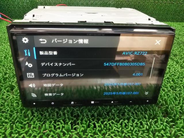 【carrozzeria】AVIC-RZ722  7インチ2DIN/フルセグ/DVD/CD/Bluetooth/SD/ラジオ/HDMI/メモリーナビ ☆未使用TVアンテナ☆