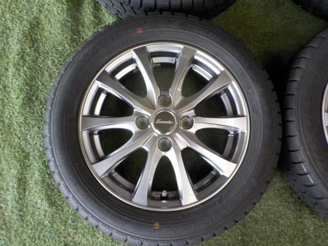 【HOT STUFF(ホットスタッフ)】Exceeder+【AUTO BACS】NorthTrek N5 155/65R14 2023年