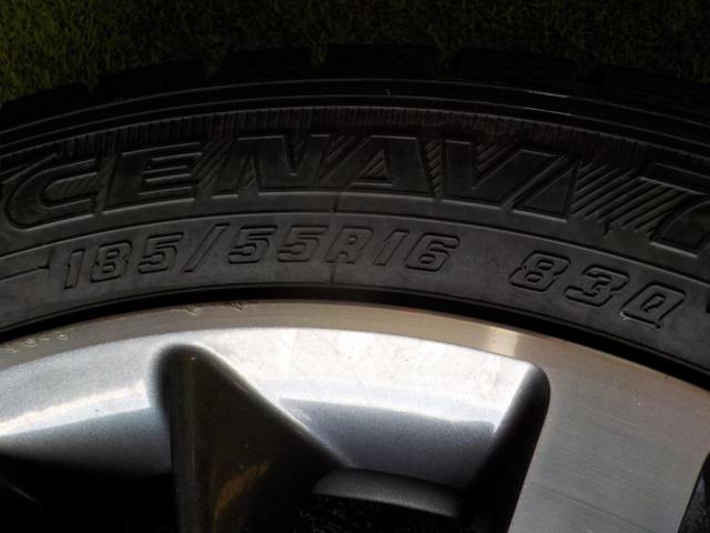 【ホンダ純正】GK系 フィットRS 後期 純正ホイール+【GOODYEAR】ICE NAVI 7 185/55R16 2024年 4本セット