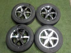 【HOT STUFF(ホットスタッフ)】Valette(ヴァレット) ANKRAY+【BRIDGESTONE】BLIZZAK VRX2 185/65R15 2024年 4本セット