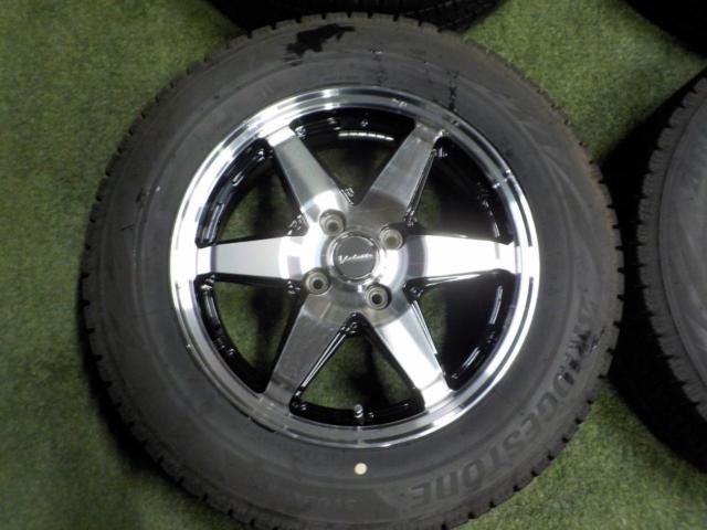 【HOT STUFF(ホットスタッフ)】Valette(ヴァレット) ANKRAY+【BRIDGESTONE】BLIZZAK VRX2 185/65R15 2024年 4本セット